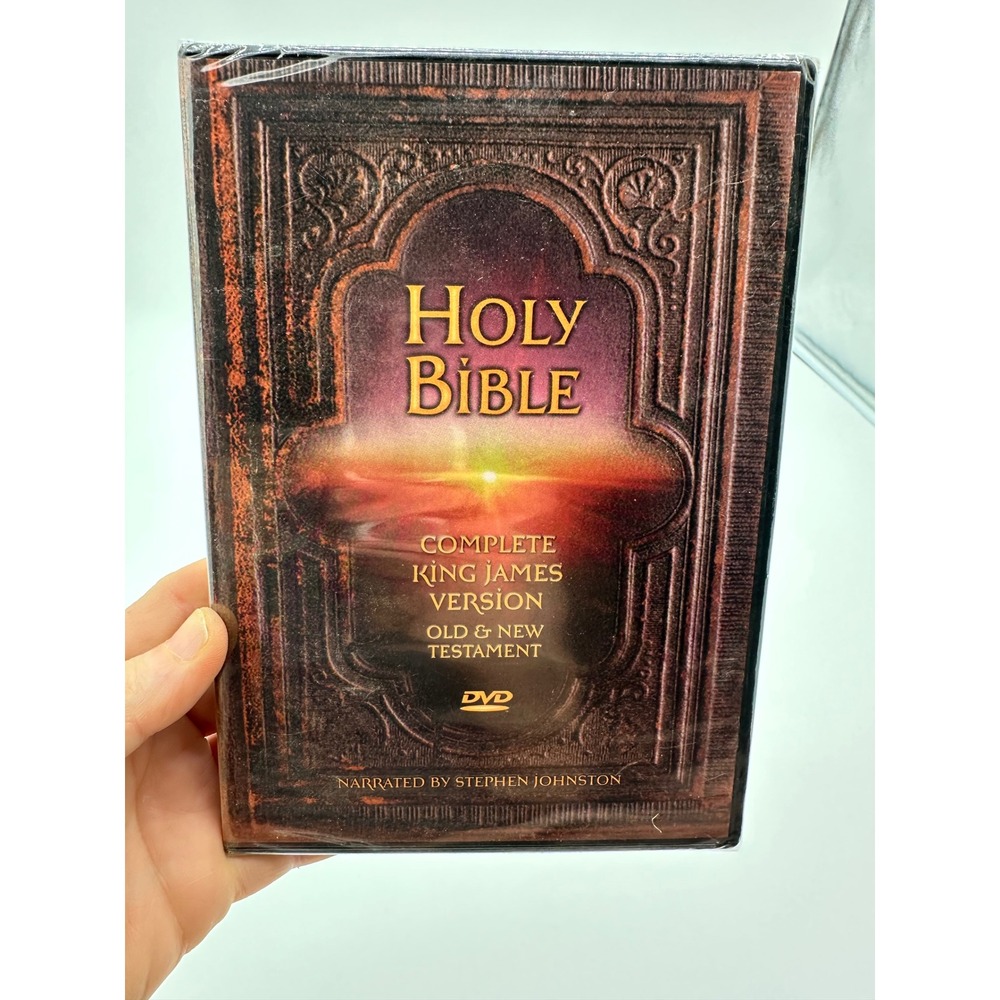 Hendrickson Holy Bible DVD Complete King James Version Narrated Johnston New